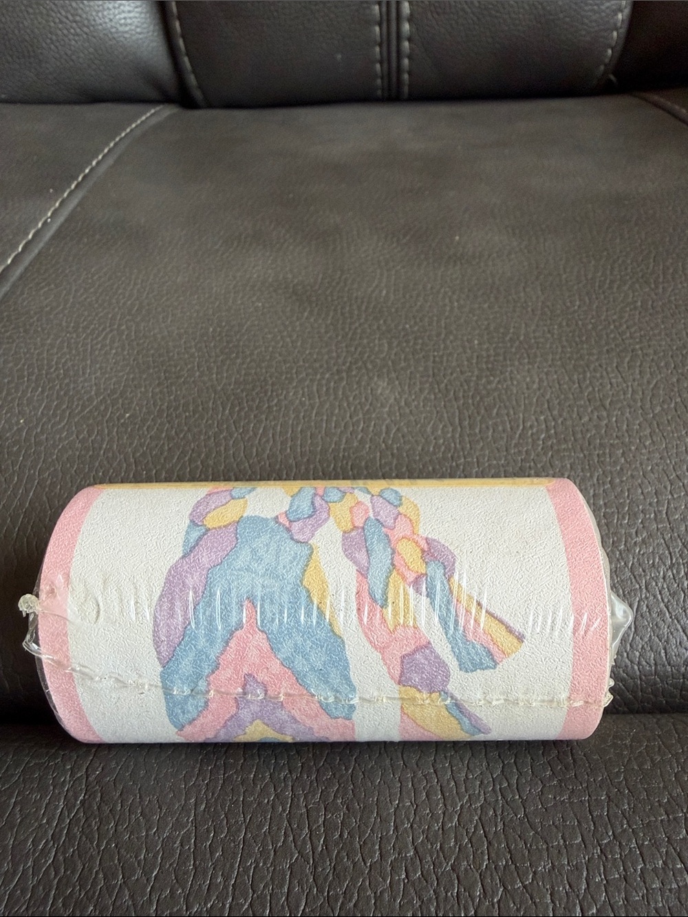 Vintage United Border Wallpaper Trim in Pink and Pastel Accents - Picture 7 of 10